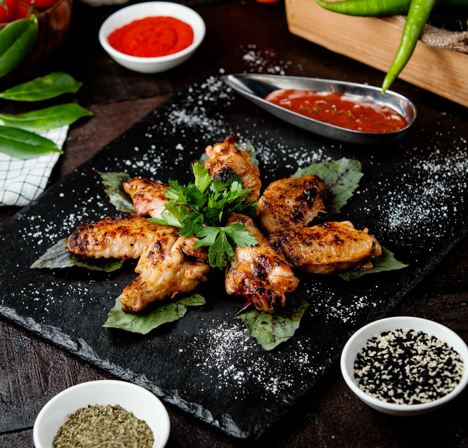 plat signature thaï japonais - présentation gastronomique